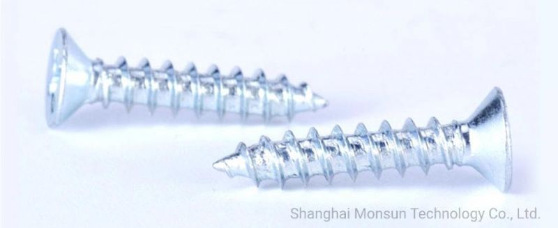 Cross Recess Countersunk General Purpose Wood Screws