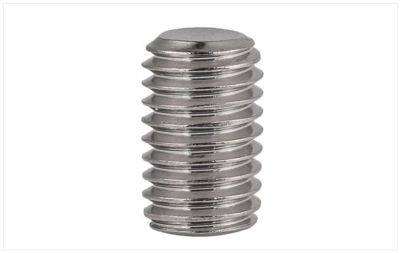 GB/T 77 Hexagon Socket Set Screws with Flat Point