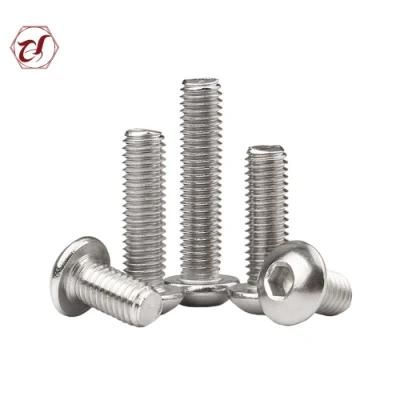 Full Thread and Half Button Head 304 ISO 7380 Scoket Screw