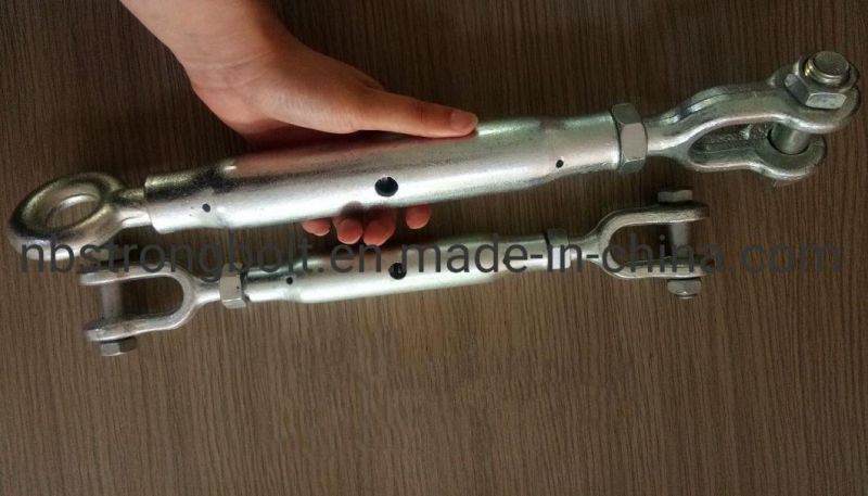 Closed Body Turnbuckles - Jaw/Jaw - Rigging Jaw Screw with Nut