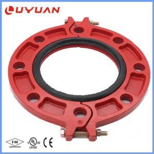 Ductile Iron Pipe Fitting Grooved Flange for Fire Safety System