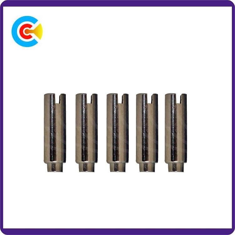 Stamping Parts Fixed Word Slotted Step Screw for Fitness Equipment