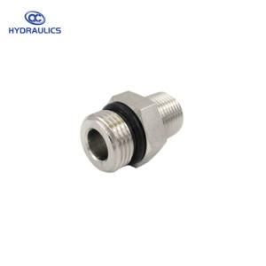 O-Ring Boss Straight Hydraulic Adapter/Nptf to Unf Stainless Steel Hydraulic Pipe Fitting