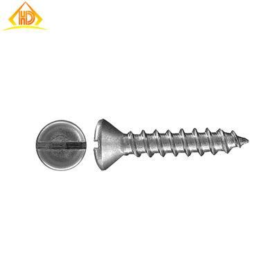 18-8 Slot Oval Csk Head Tapping Screw