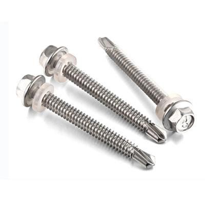 Hexagon Head Drilling Screw/ Special Drilling Screw for Color Steel Tile DIN7504