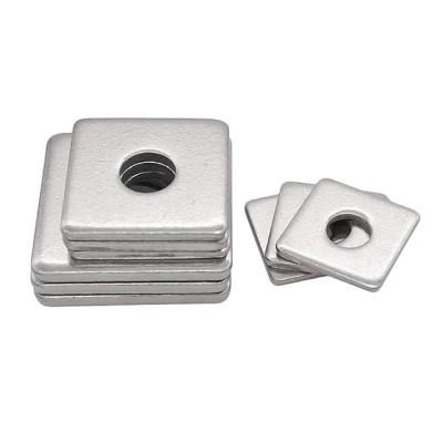 Non-Standard Brass Copper Aluminium Metal Square Washers