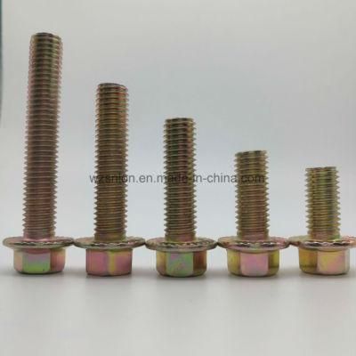 ANSI/ASME M10 Hex Flange Bolt with Serrated