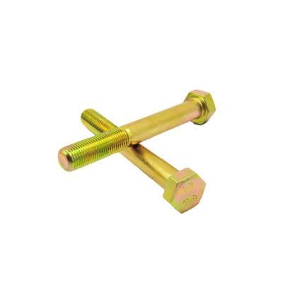 Hex Bolt Cl. 10.9 Screw Yellow Zinc Plated