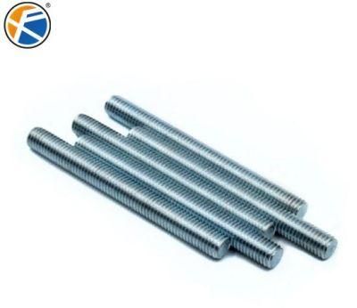 Stainless Steel A4-80 A2-70 Blue-White Zinc Plated Thread Rod