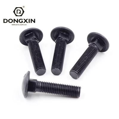 M4 M6 M8 Carbon Steel Galvanized DIN603 ASME Carriage Bolt/ Round Head Square Neck Bolt/Mushroom Head Bolt