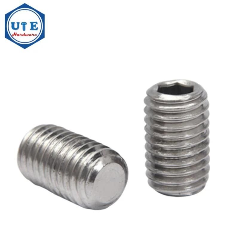 304/316 Stainless Steel Slotted Set Screw with Cone Point DIN553