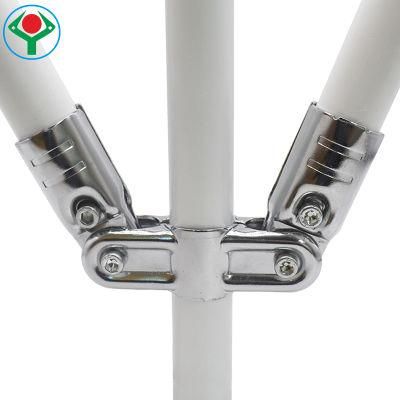 Ysc-12 Double Pivot Joint Set Silver Metal Joint Suitable for Assembly Workbench