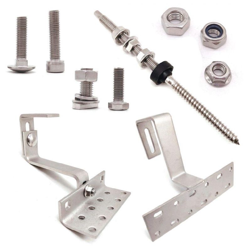 Fastener Stainless Steel 304 316 DIN931 DIN933 Hex Head Bolt
