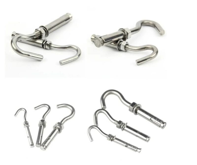 Stainless Steel J Type Ring Hook Sleeve Expansion Anchor Bolts