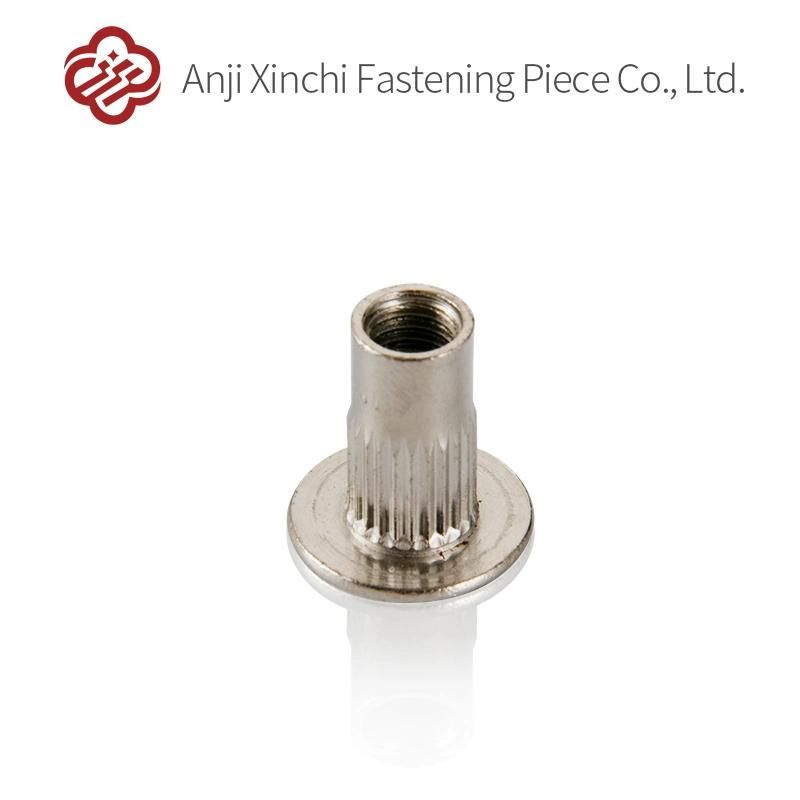Round Head Nickel Plated Nut Automobile and Motorcycle Accessories Hardware Fastener