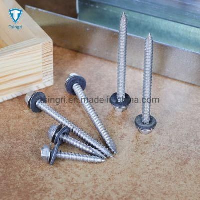 Stainless Steel Hex Flange Washer Cutting Thread Self-Tapping Screws