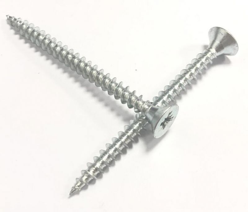 Hardened Pz Drive Double Csk Head Chipboard Screw