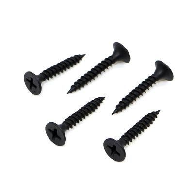 Black Drywall Screw with Bugle Phillips Head