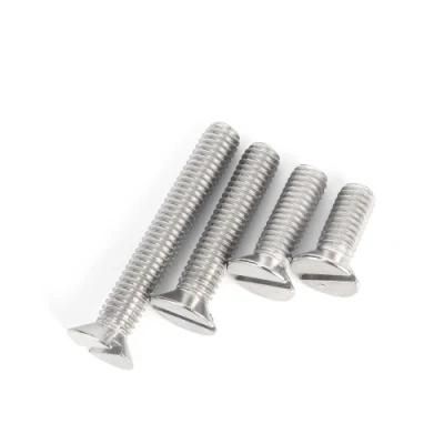 6.8 Stainless Steel Countersunk Head Slotted Screw