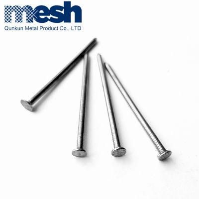 Common Nail with Low Carbon Steel Q195 Material for Building Construction