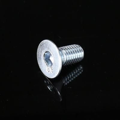 DIN7991hexagon Socket Countersunk Head Steel Screw Machine Screw