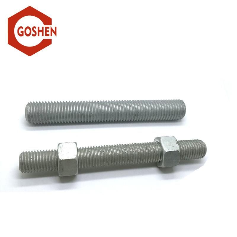 B7 Hot DIP Galvanized Full Thread Rod Thread Bar Stud Bolt