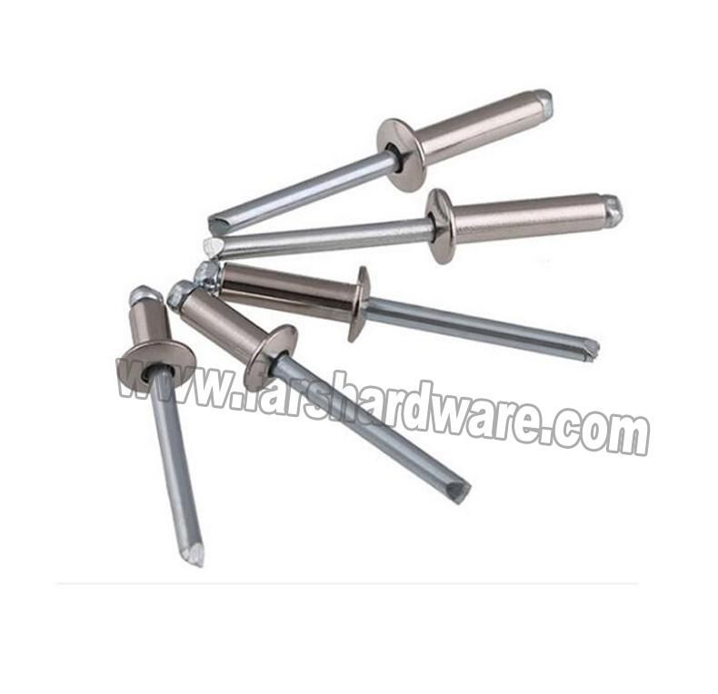 Aluminum Stainless Steel Dome Head Open Type Blind Riveter