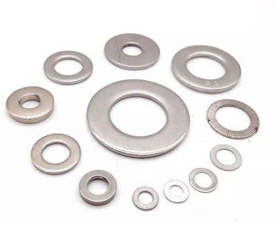 Factory Standard Zinc Plated Disc Spring Washer Carbon Steel Flat Washer DIN 125