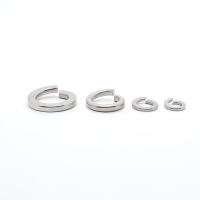 DIN125 DIN127 SS304 SS316 Flat Washer Stainless Steel Spring Washer