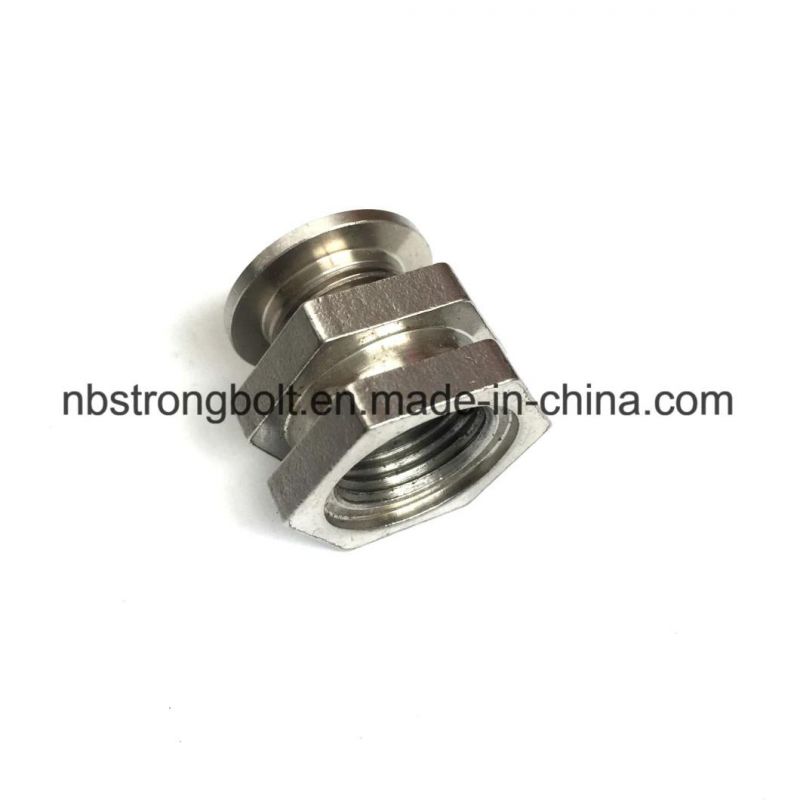 Stainless Steel Connector/Stainless Steel Custom Nut Factory/CNC Connector/Machining Connector