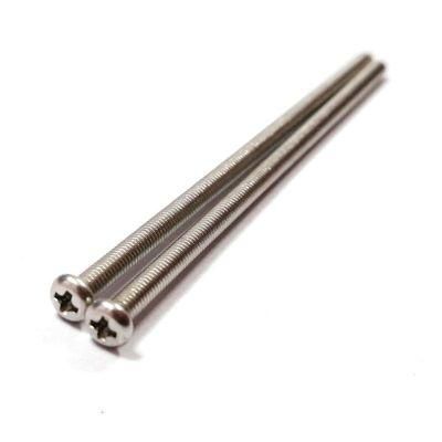 Long Stainless Steel Cross Recessed Pan Head Phillips Machine Screws