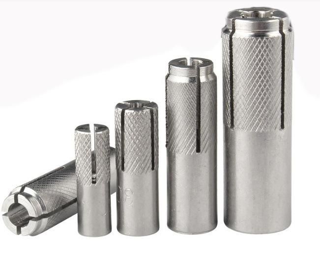 Stainless Steel Knurring Drop in Anchor, Bolt Anchor