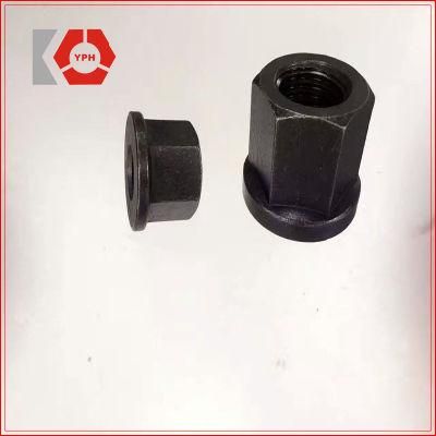 Long Special Nuts of Black Carbon Steel High Strength