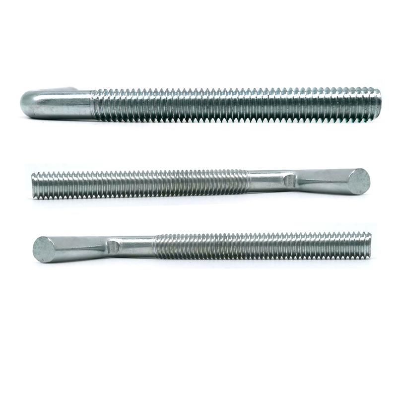 Carbon Steel F1554 L Type / J Type Anchor Bolt Gr 36 Gr 55 Gr 105