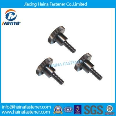 DIN464 Steel Thumb Screw with Plain Finish, Knurled Head