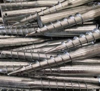 Factory Direct Steel Ground Screw Anchor