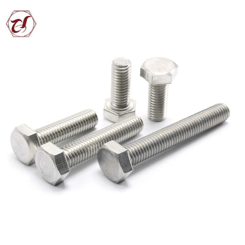 Stainless Steel Hex Bolt /DIN933 Hex Bolt/A2 Hex Bolt/A4 Hex Bolt