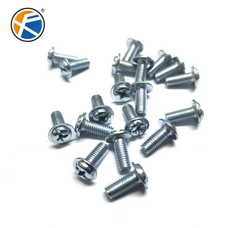 Class 4.8 8.8 10.9 12.9 Zinc Plated Machine Screw From Chinese Supplier
