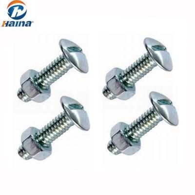 Steel Zinc Plated One Way Slot Truss Head Screws