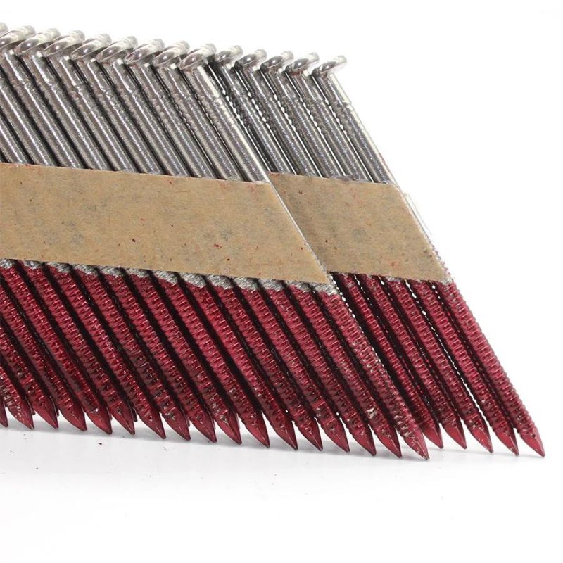30 Degree Ring Shank 2-3/8 Inch X 0.113 Inch Stainless Steel Framing Nails