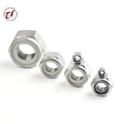 Hexagon Head Excellent Anti-Rust Performance Nylon Locking Lock Nut