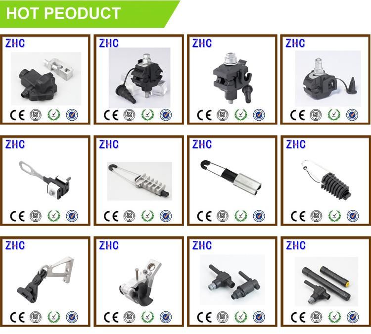 NFC ADSS Optical Fiber Aluminum Alloy Anchoring Clamp