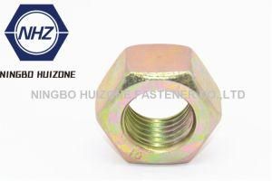 Zinc Yellow Plated ISO 4032 Hex Nuts Class 10