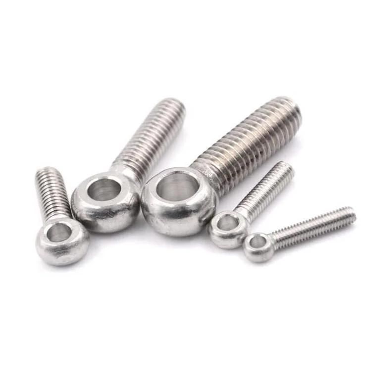 Industrial Top Quality DIN444 Lifting Eye Bolt Zinc Plated Forged Lifting Stainless Steel Eye Bolt