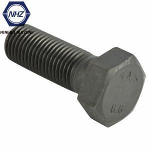 ISO4017 Grade 8.8 Carbon Steel Black Hex Bolts