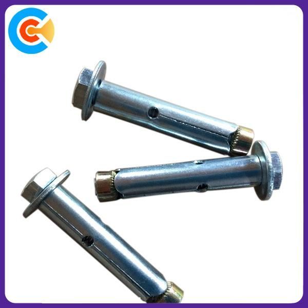 Stainless Steel Hexagon Head Sleeve Anchor Expansion Bolts Confirmat Bolts