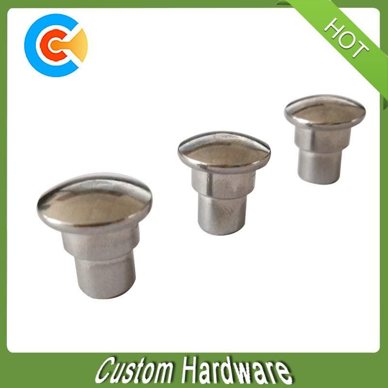 M8 Steel Mushroom Head Round Body Rivet Nuts Tubular Rivets
