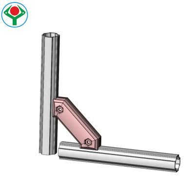 Aluminum Tube Pipe Fittings Lean Pipe Joint for Lean Production Building Kit System Low Cost Intelligent Automation