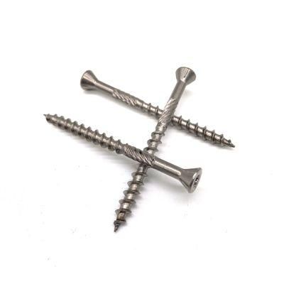 Hand Industrial Stainless Steel 304 316 Flat Csk Head Wood Screws Torx for Cabinet