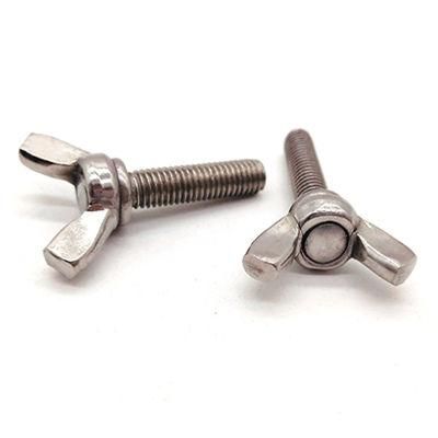 High Tensile Stainless Steel Butterfly Wing Nut Screw M4 M5 M6 M8 M10 M12 Wing Bolt Nut